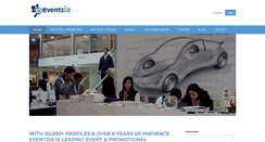 Desktop Screenshot of eventzia.com